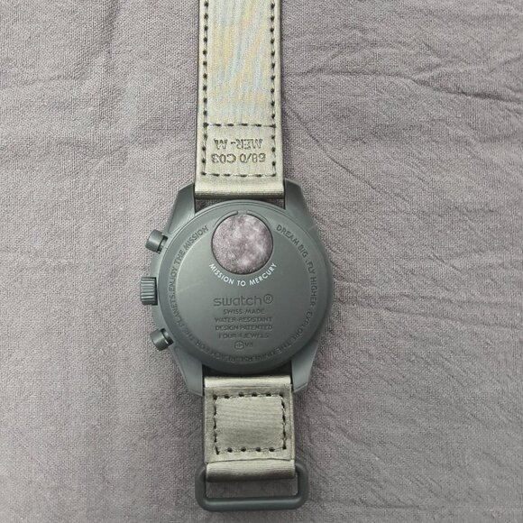 Swatch X Omega Bioceramic Moonswatch Mission To Mercury Watch - Picture 2 of 4